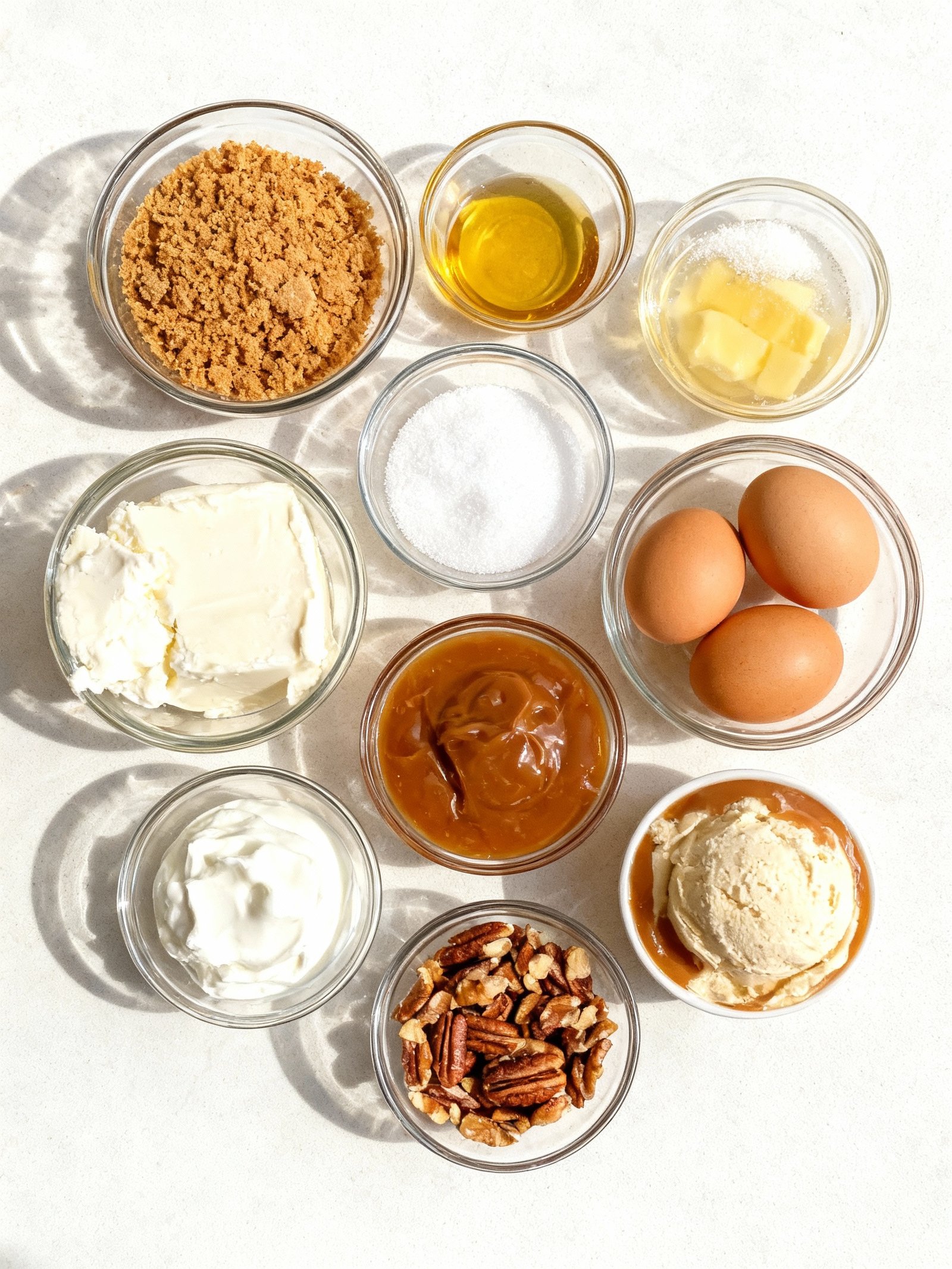 Irresistible Caramel Apple Cheesecake ingredients