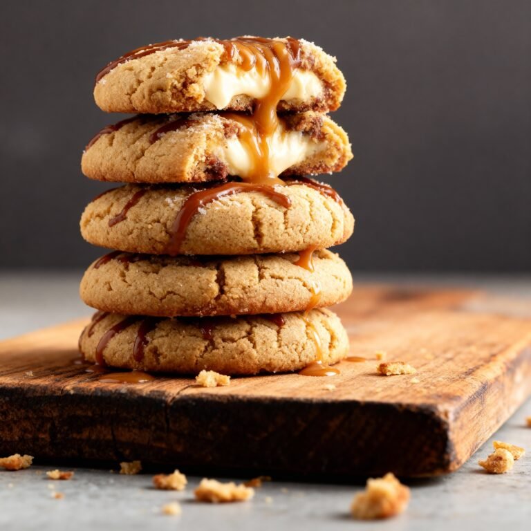 Caramel Cheesecake Cookies Recipe