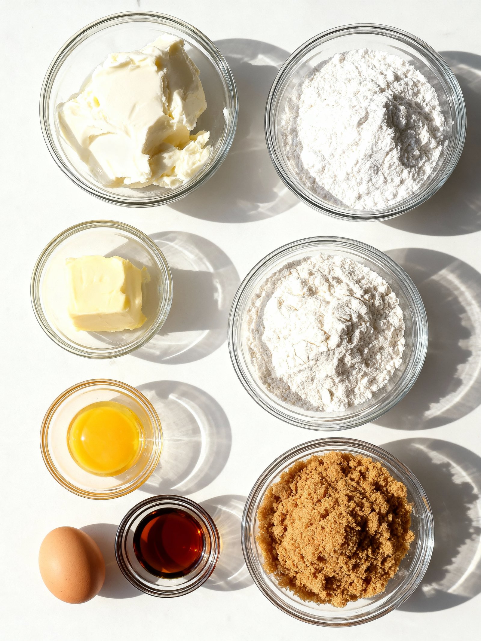 Caramel Cheesecake Cookies ingredients