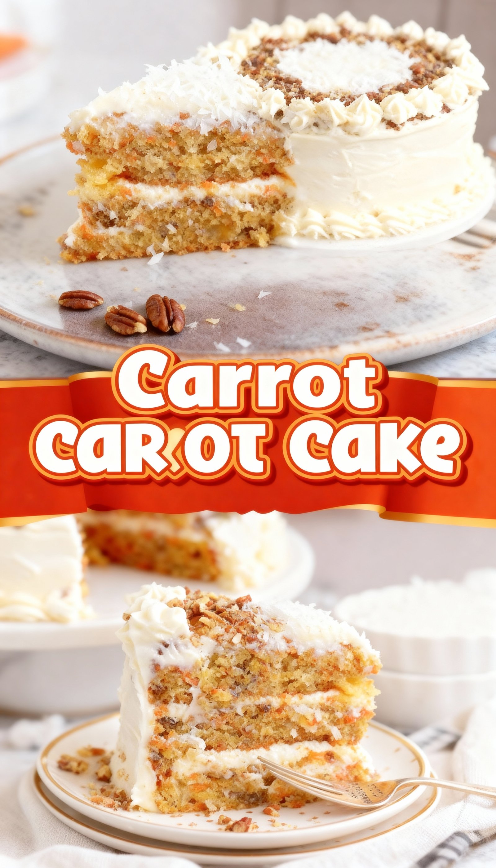 Carrot Cake finished