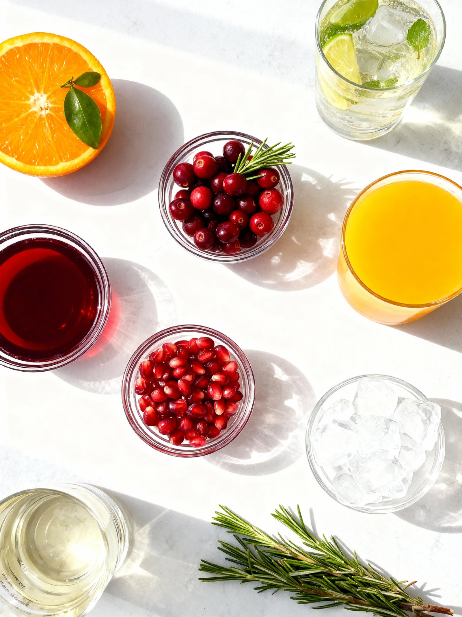 Christmas Punch ingredients