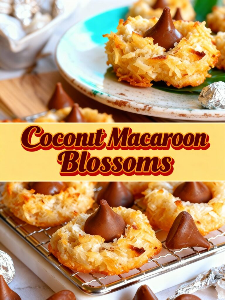 Coconut Macaroon Blossoms Recipe