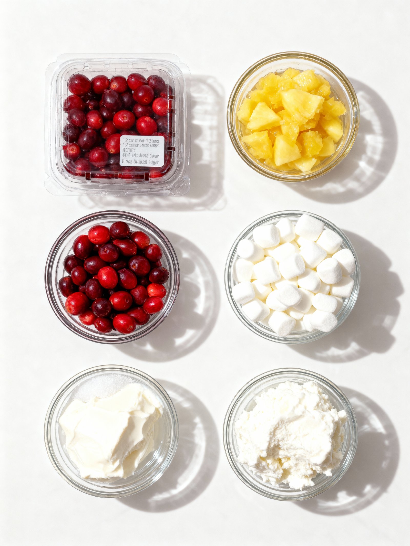 Cranberry Fluff ingredients