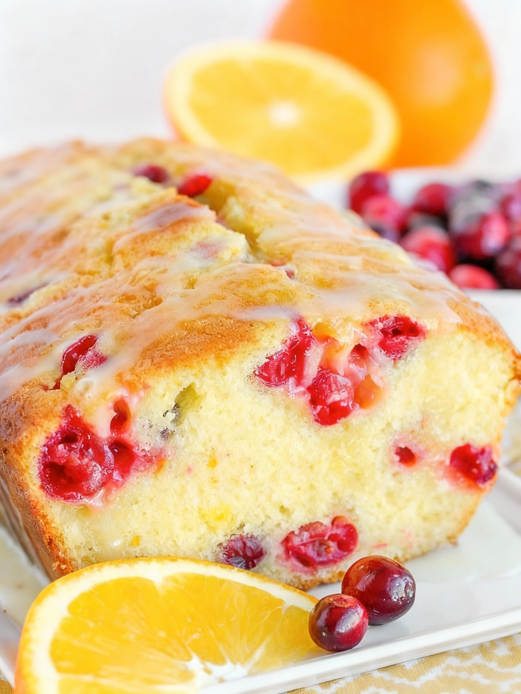 Cranberry Orange Bread finished