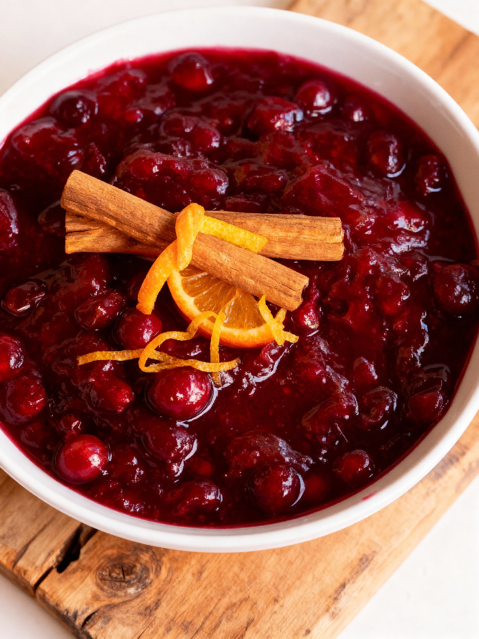 Crockpot Cranberry Sauce finished