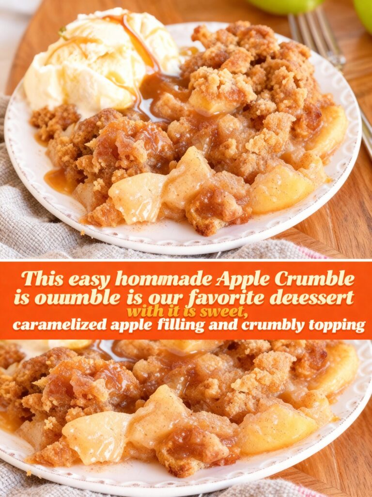 Easy Homemade Apple Crumble Recipe
