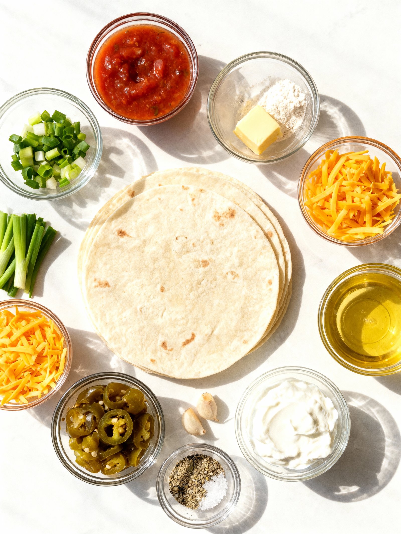 Green Chile Chicken Burritos ingredients