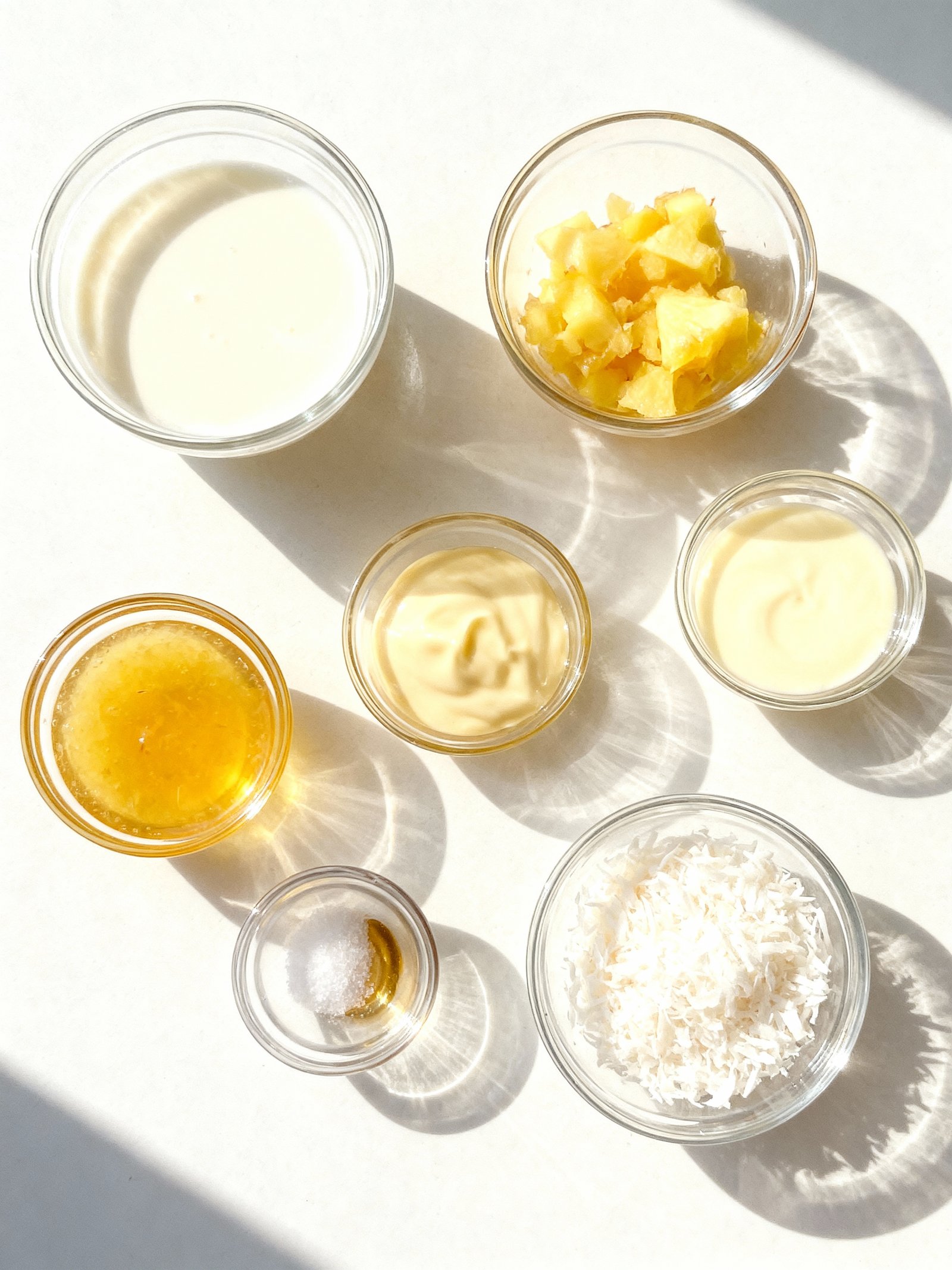 Hawaiian Pineapple Coconut Truffles ingredients