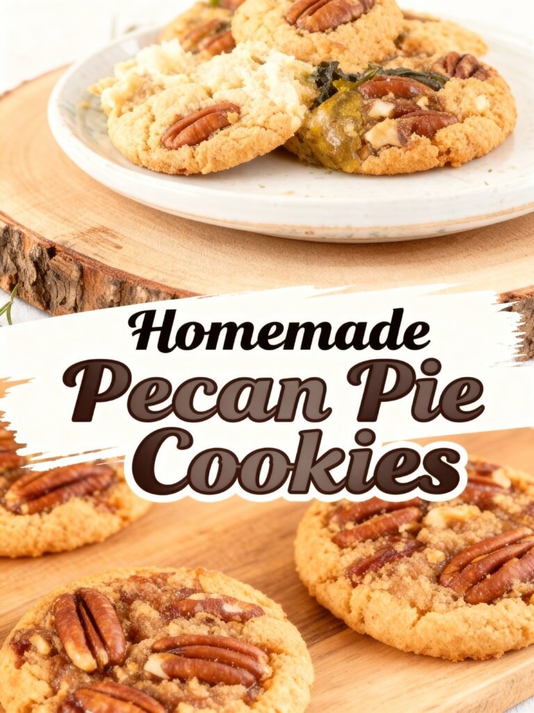 Homemade Pecan Pie Cookies Recipe