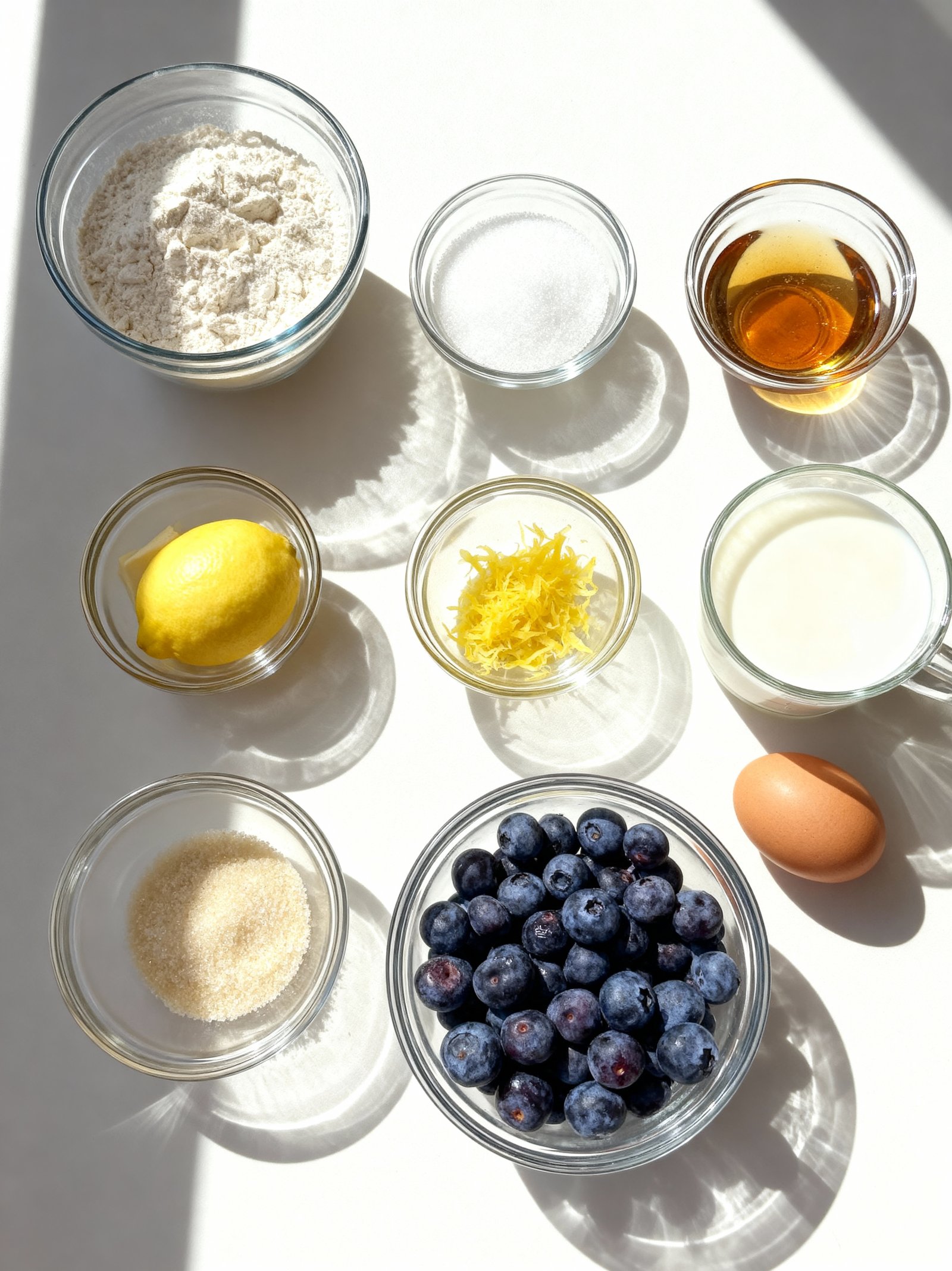 Irresistible Blueberry Breakfast Cake ingredients