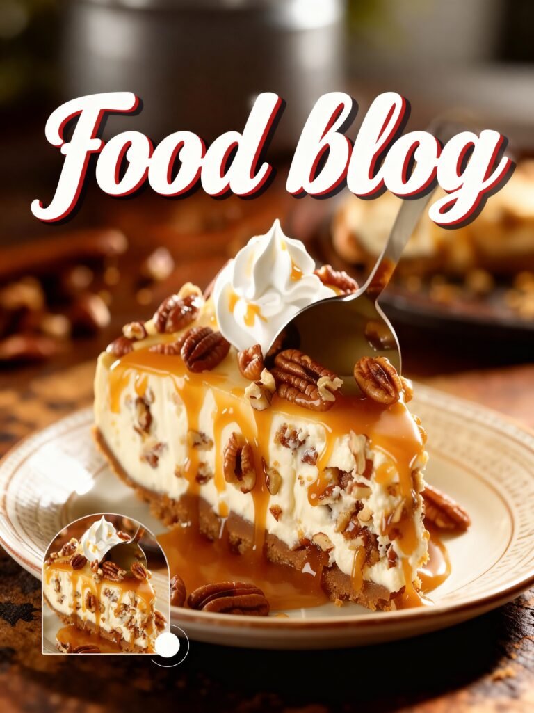 Irresistible Pecan Caramel Cheesecake Recipe