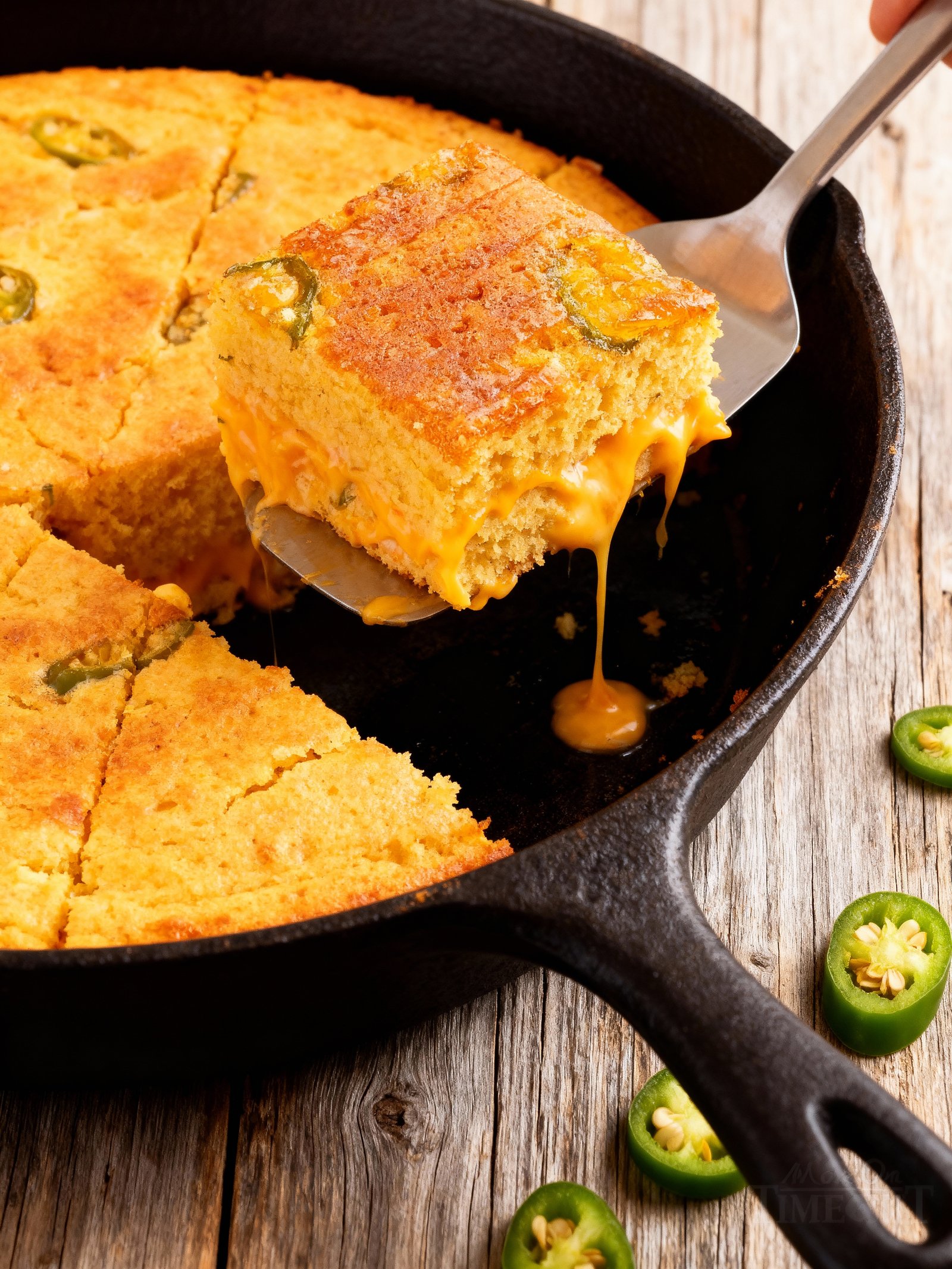 Jalapeno Cornbread finished