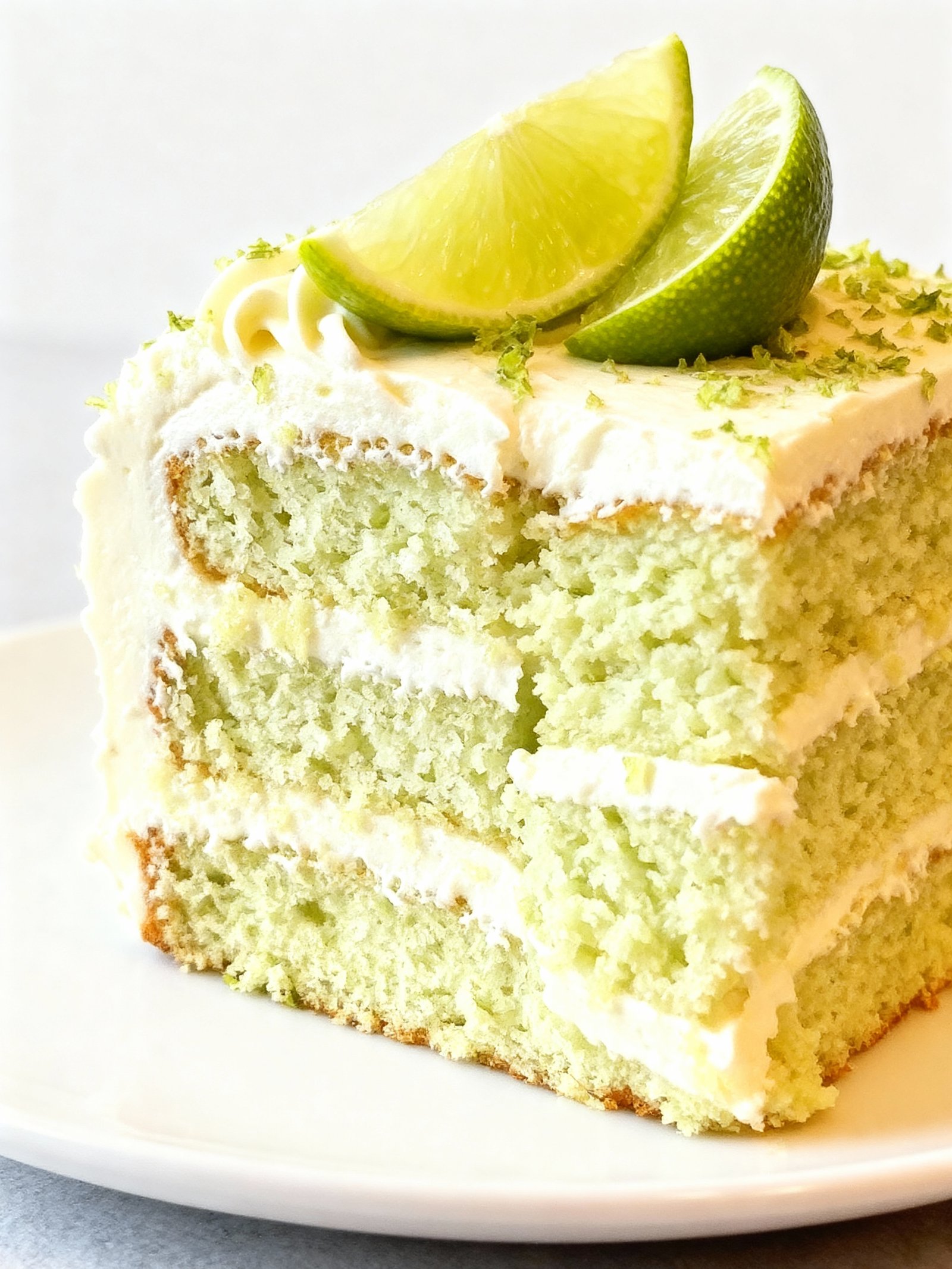 Key Lime Cake finished