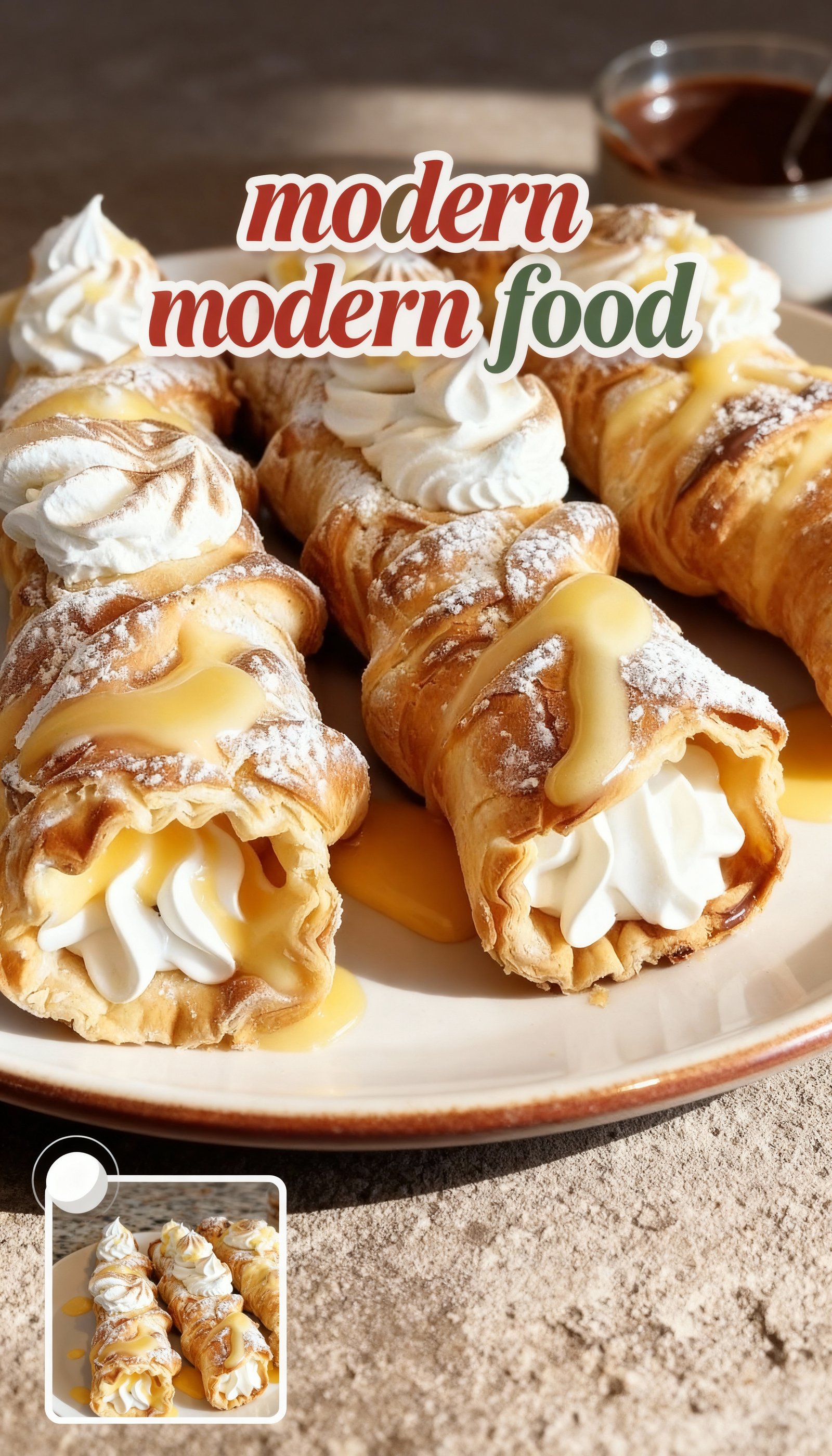 Lemon Meringue Pie Cannolis finished