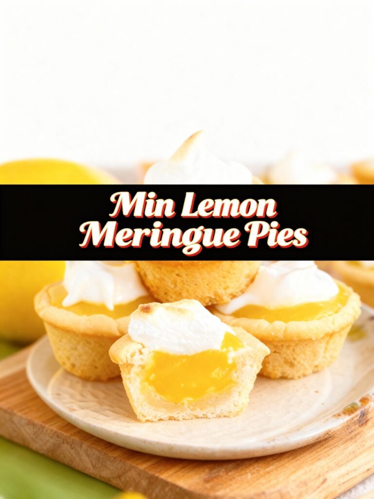Cheat’s Lemon Meringue Pies Recipe