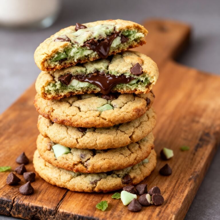 Mint Chocolate Chip Cookies Recipe