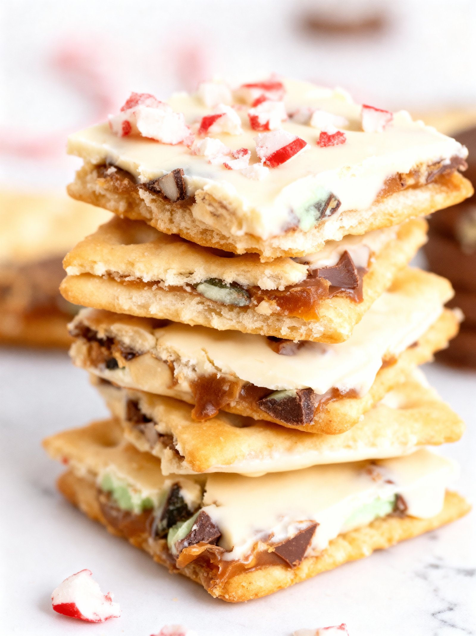 Mint Chocolate Christmas Treat finished