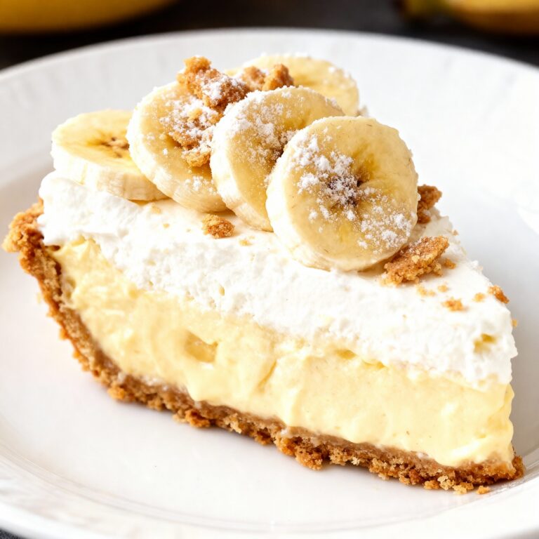 No Bake Banana Cream Pies Recipe