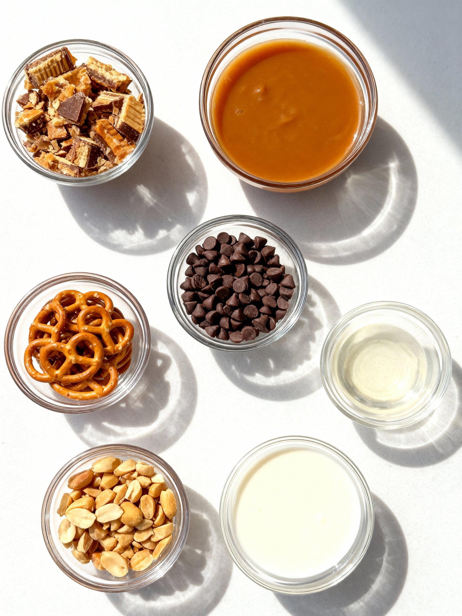 No Bake Caramel Crunch Butterfinger Truffles Recipe ingredients