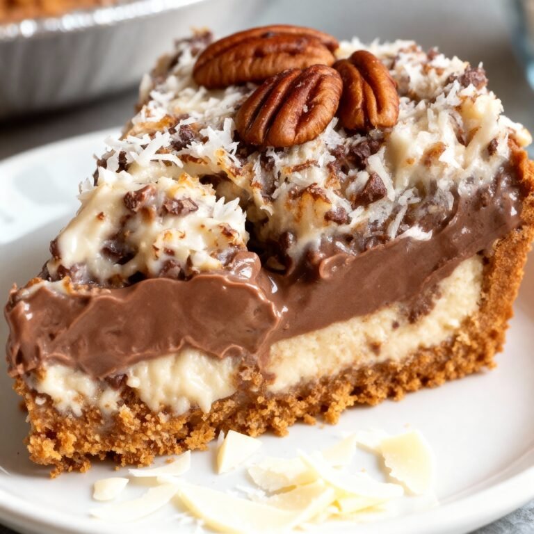 No-Bake German Chocolate Pie Recipe