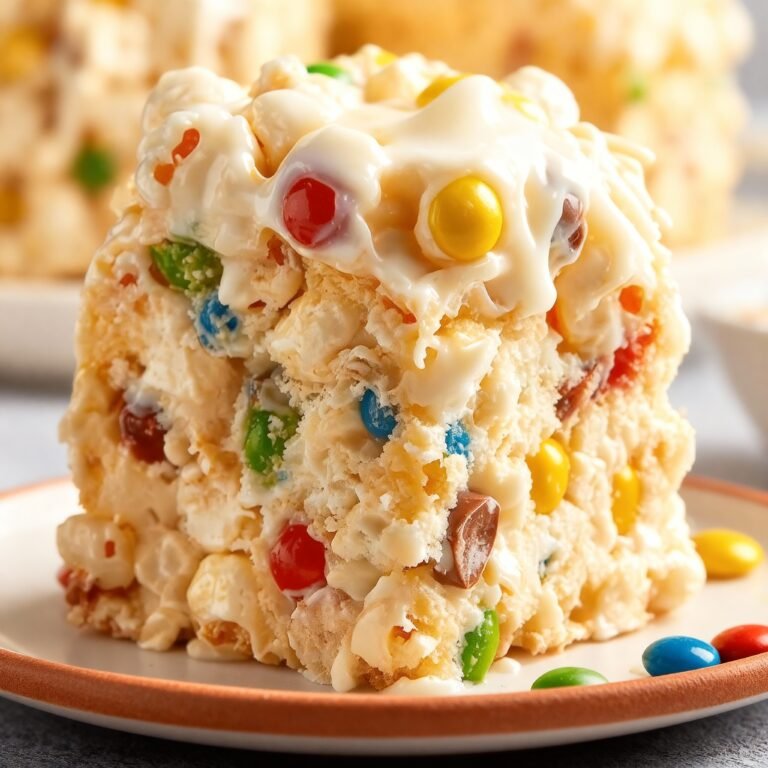 No Bake Popcorn Cake Recipe