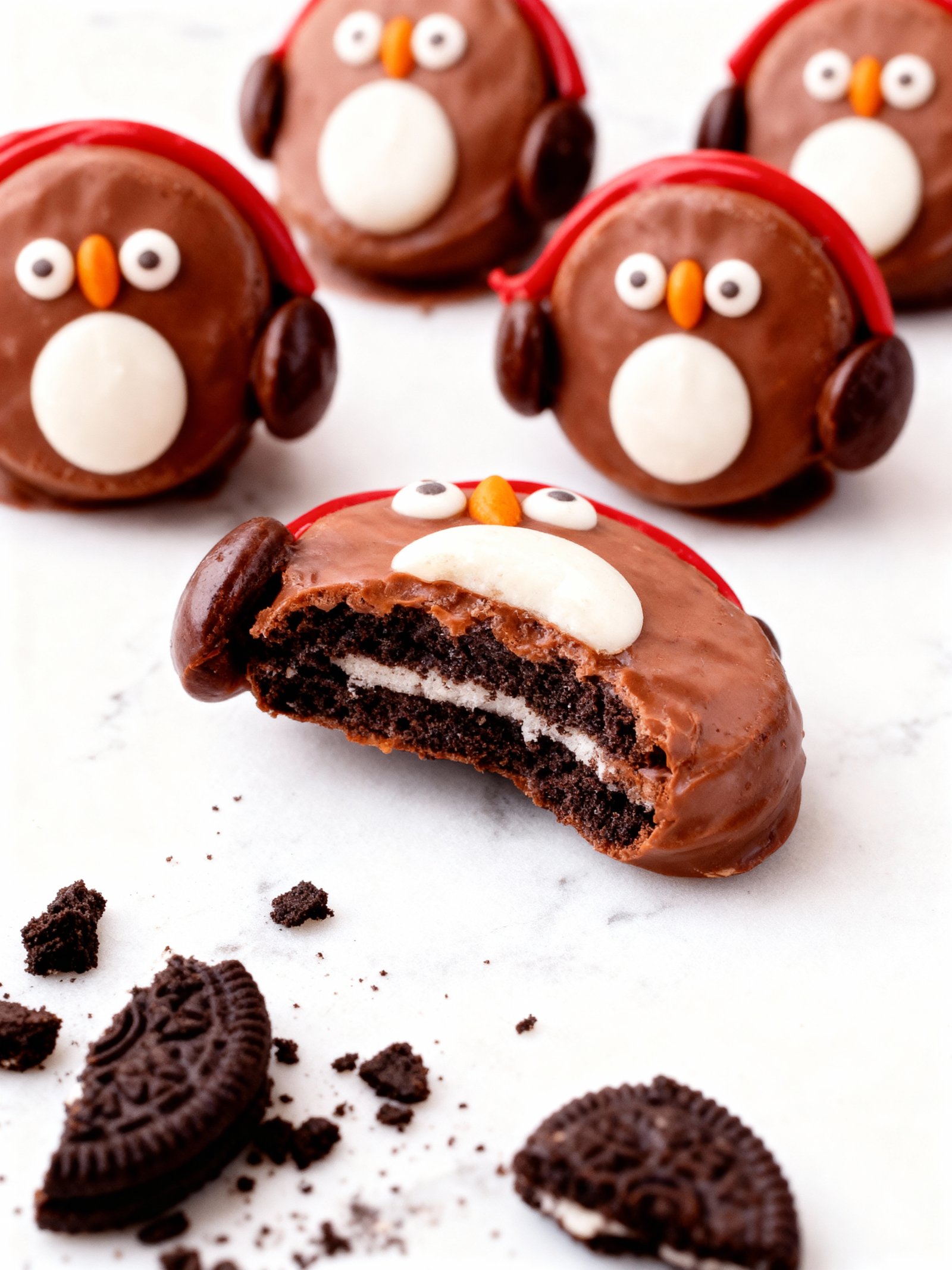 OREO Penguin Holiday Treats finished