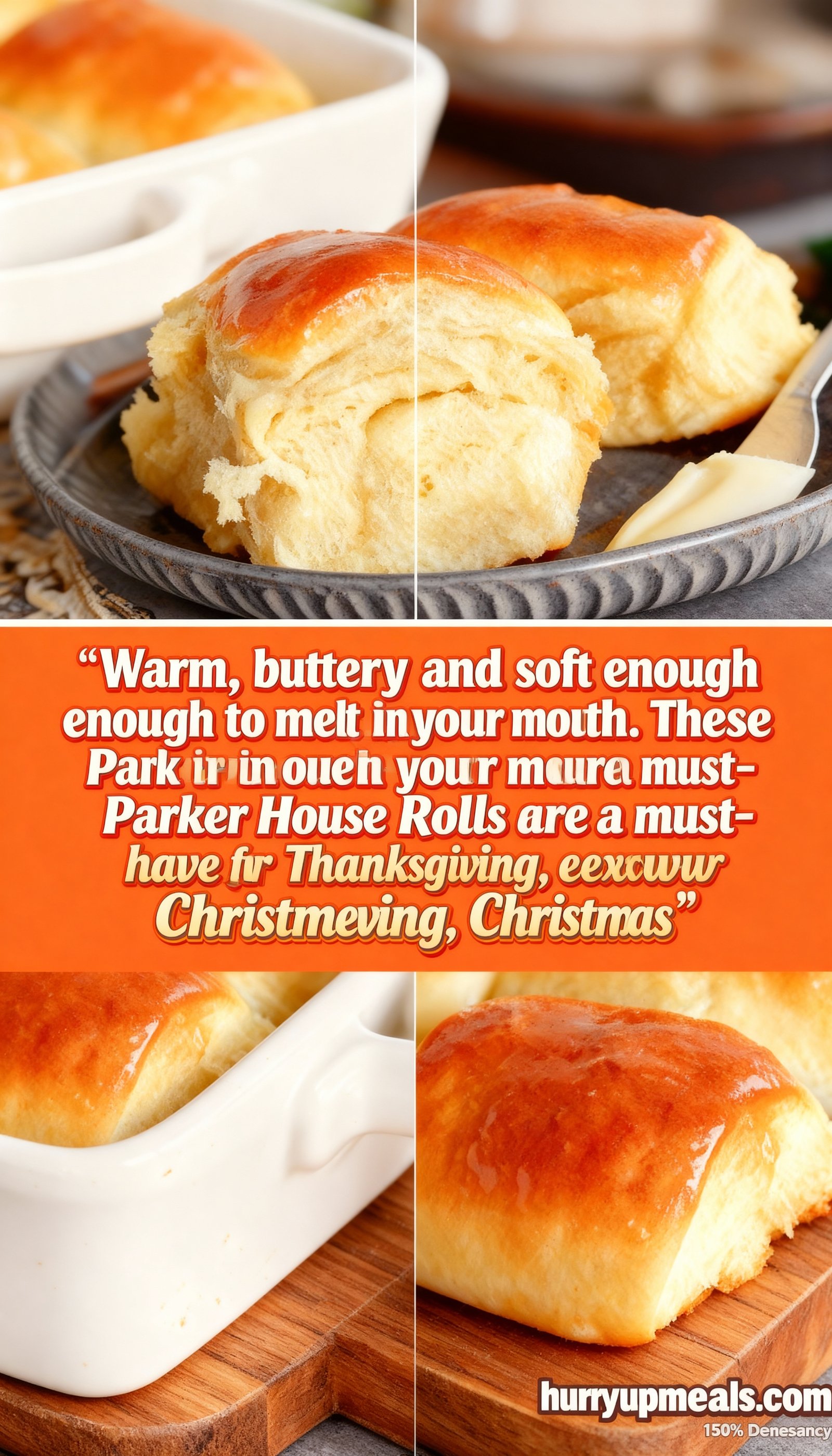 Warm, buttery and soft enough to melt in your mouth. These Parker House Rolls are a must-have for Thanksgiving, Christmas or any special occasion. finished
