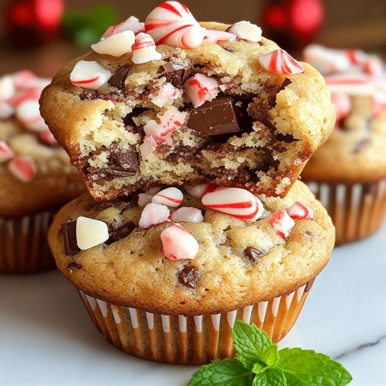 Peppermint Chocolate Chunk Muffins Recipe