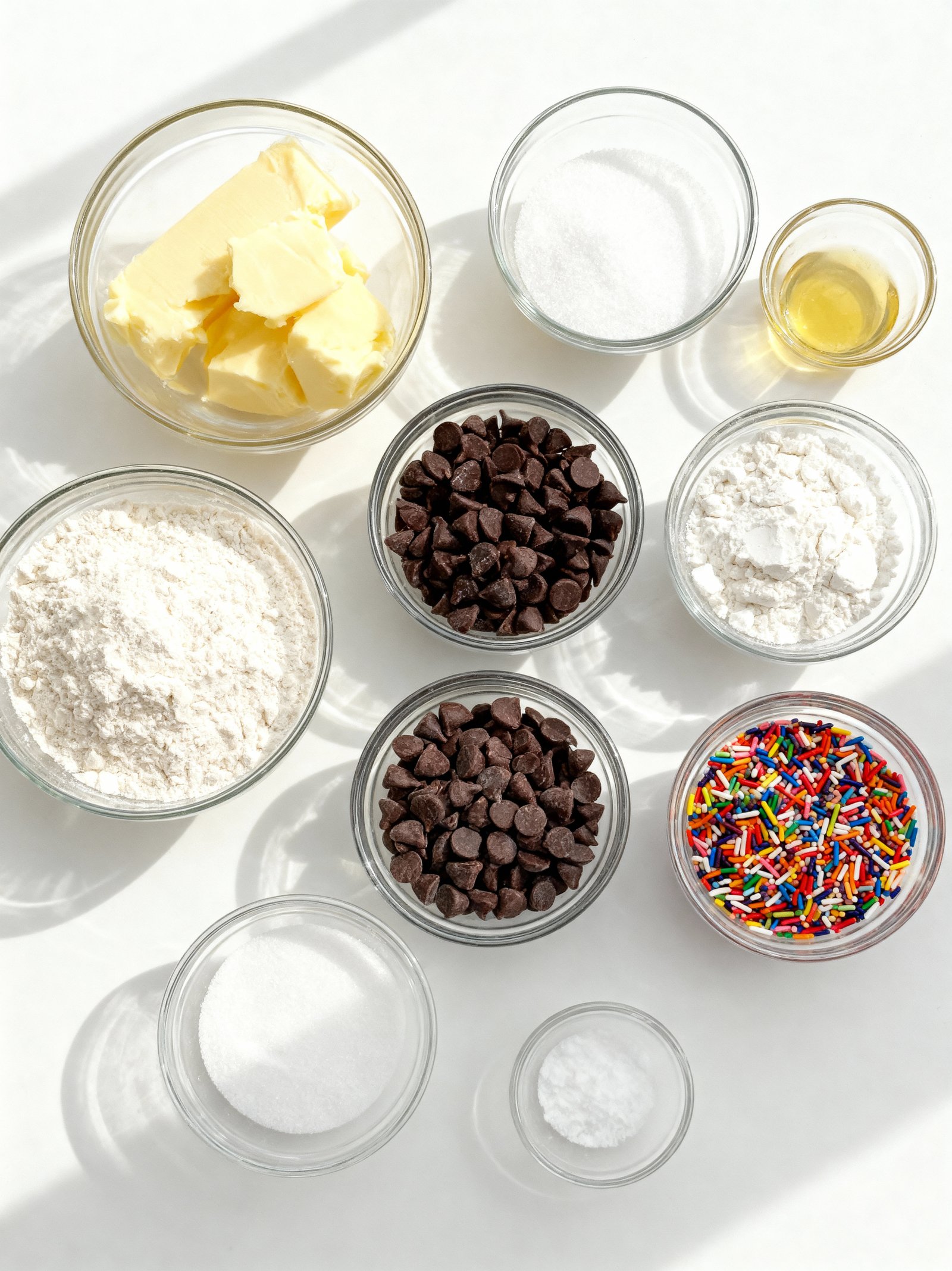 Perfect Butter Cookie Recipe ingredients