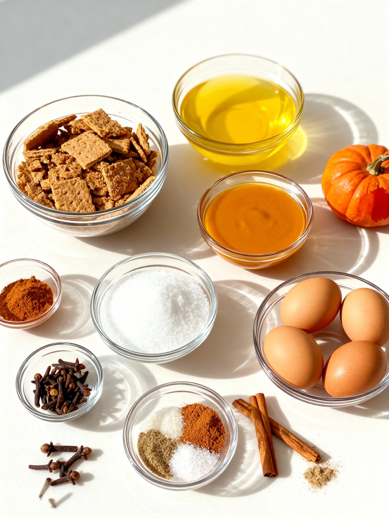 Pumpkin Cheesecake Heaven Bars ingredients