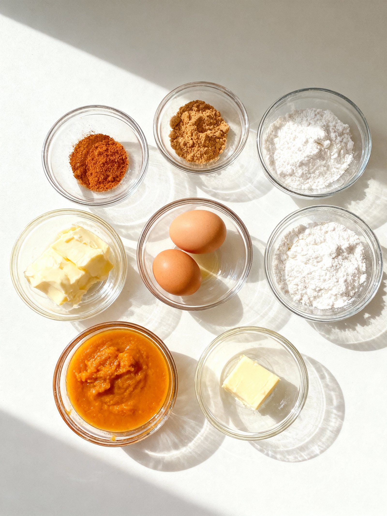 Pumpkin Spice Gooey Cake ingredients