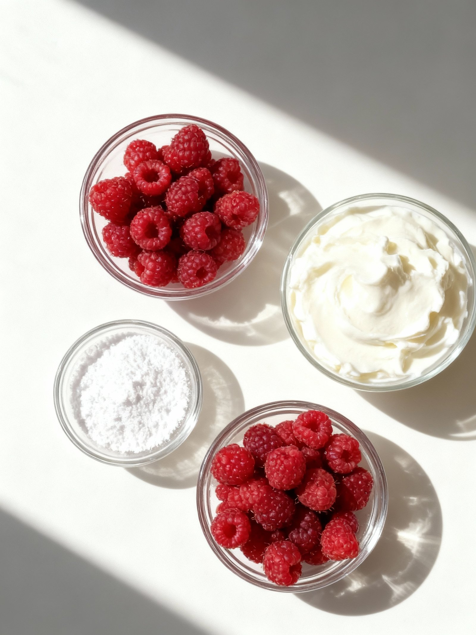 If you have Raspberries, Make this Mouthwatering Dessert !No Gelatin, Easy and Delicious! ingredients