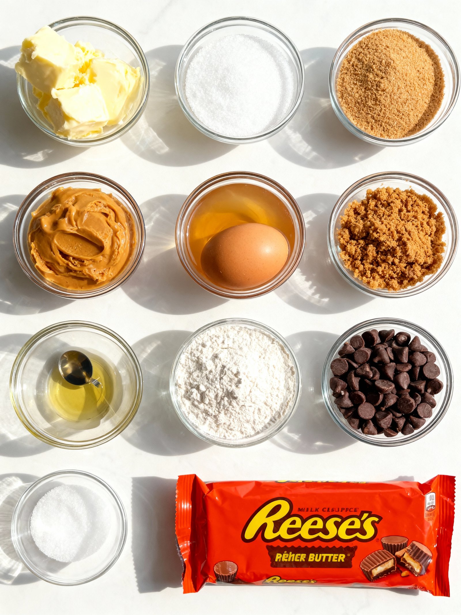 Reese's Peanut Butter Cookies ingredients