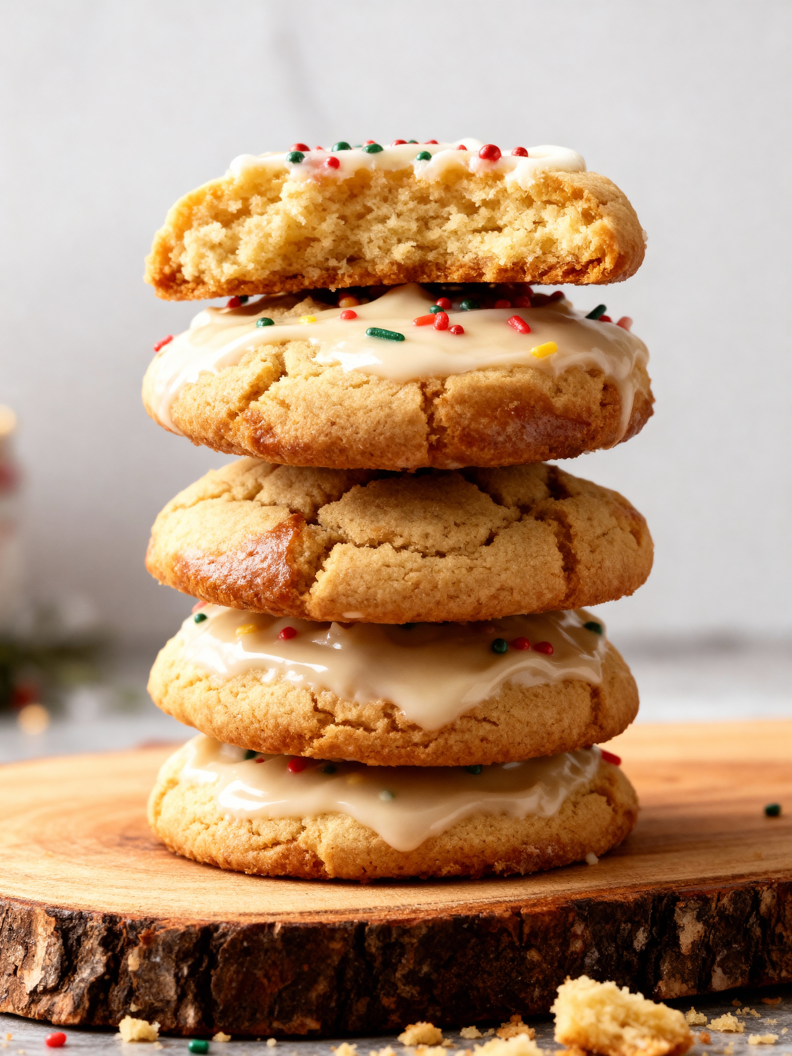 Soft Christmas Cookies finished