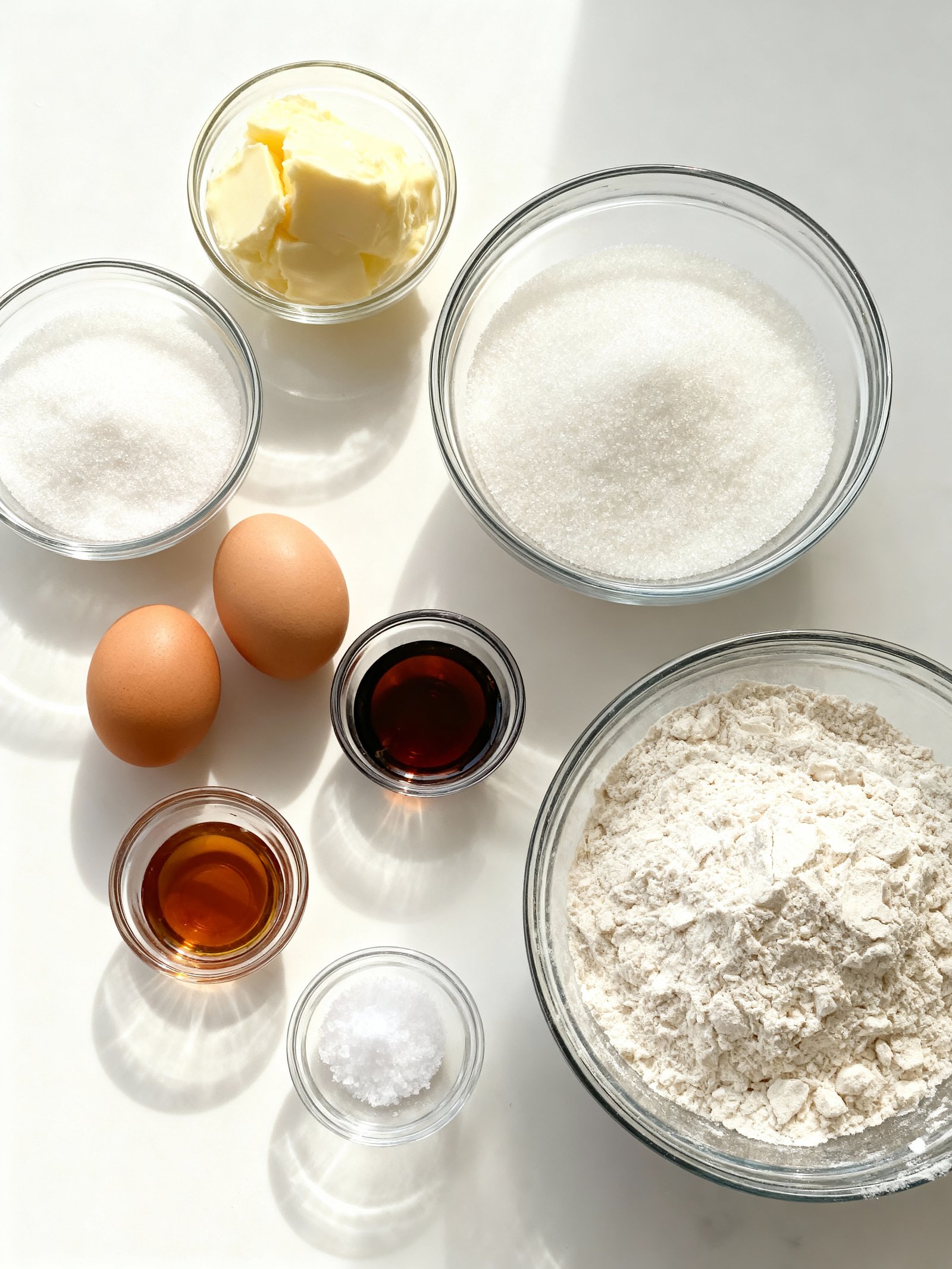 Soft Christmas Cookies ingredients