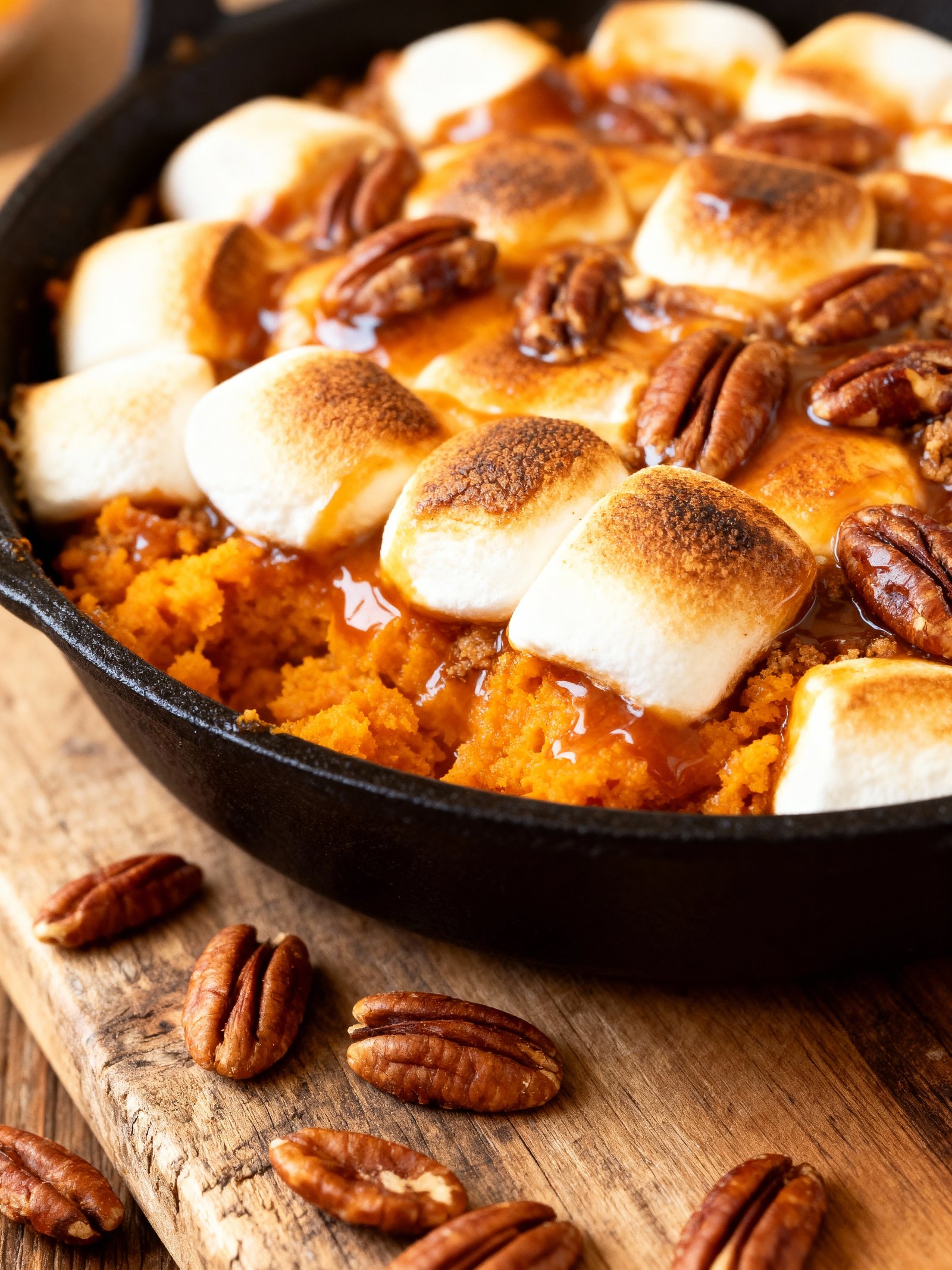 Sweet Potato Casserole finished