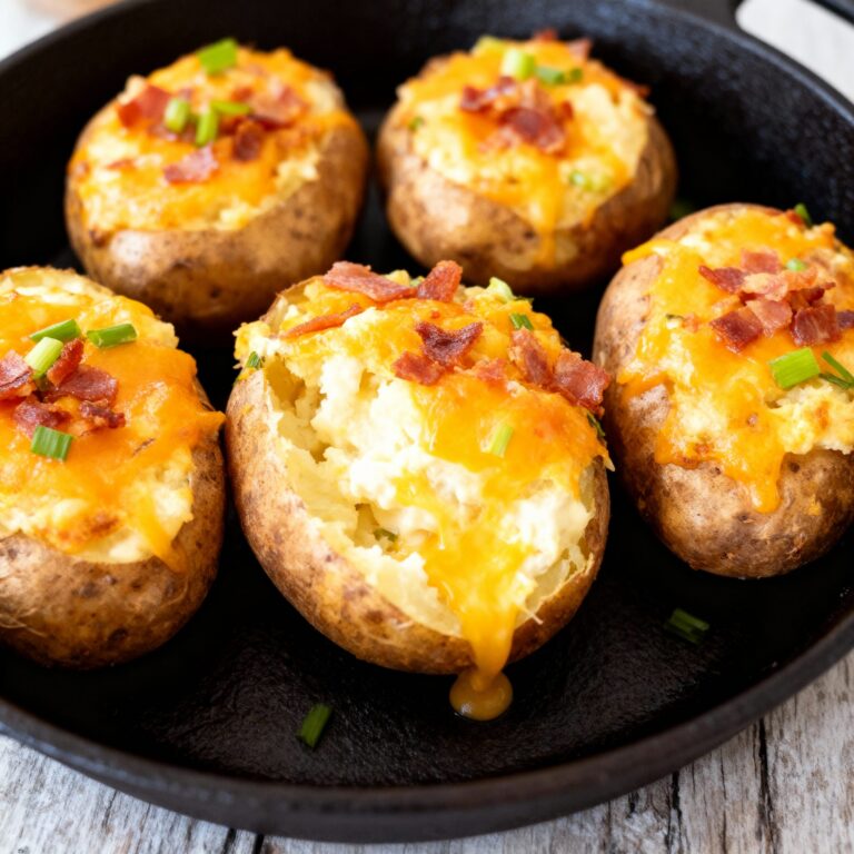 Twice Baked Potatoes Recipe