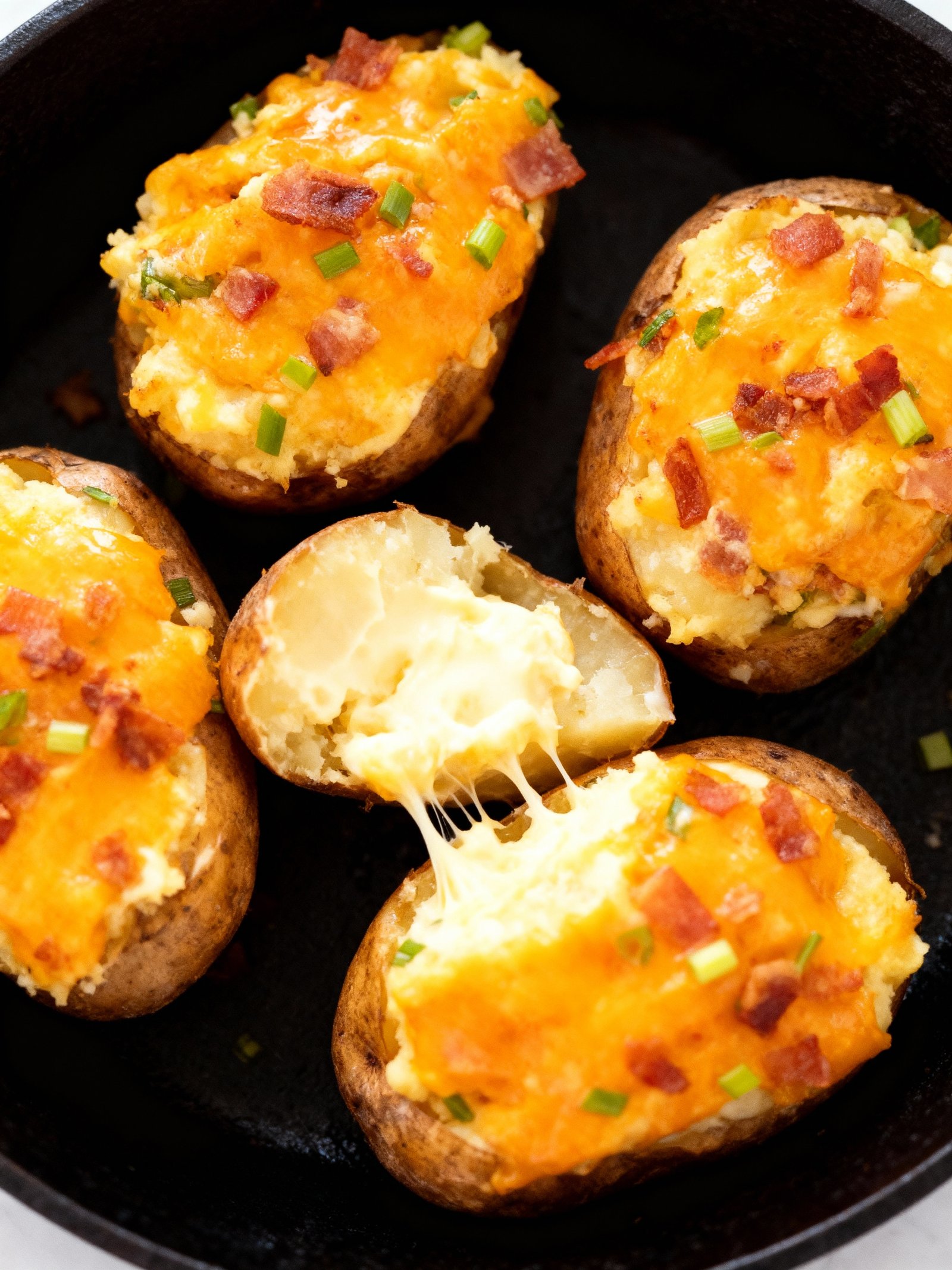Twice Baked Potatoes finished