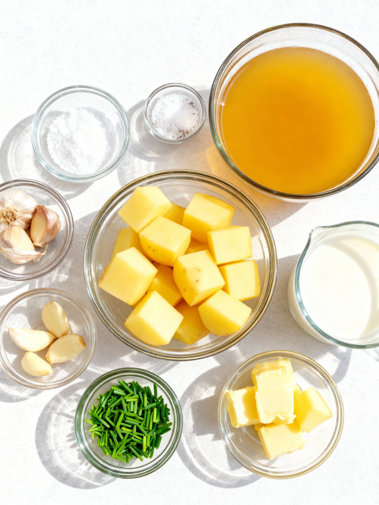 Ultimate Thanksgiving Mashed Potatoes ingredients