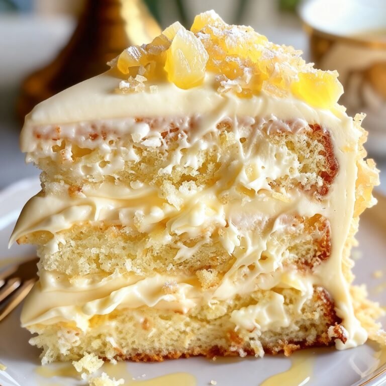 White Chocolate Pineapple Cake Recipe