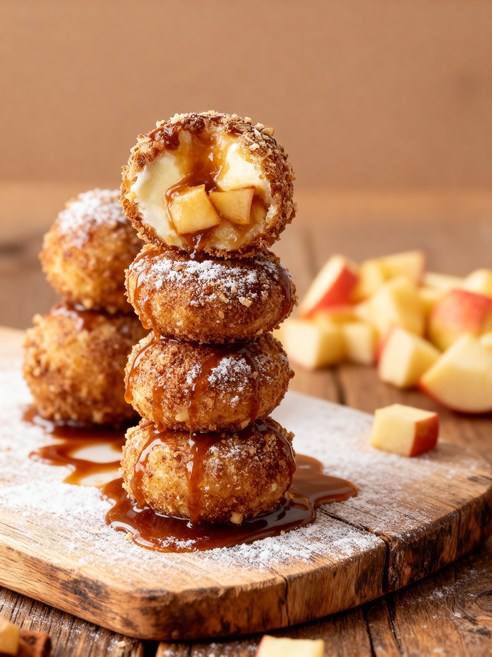 Apple Caramel Bombs finished