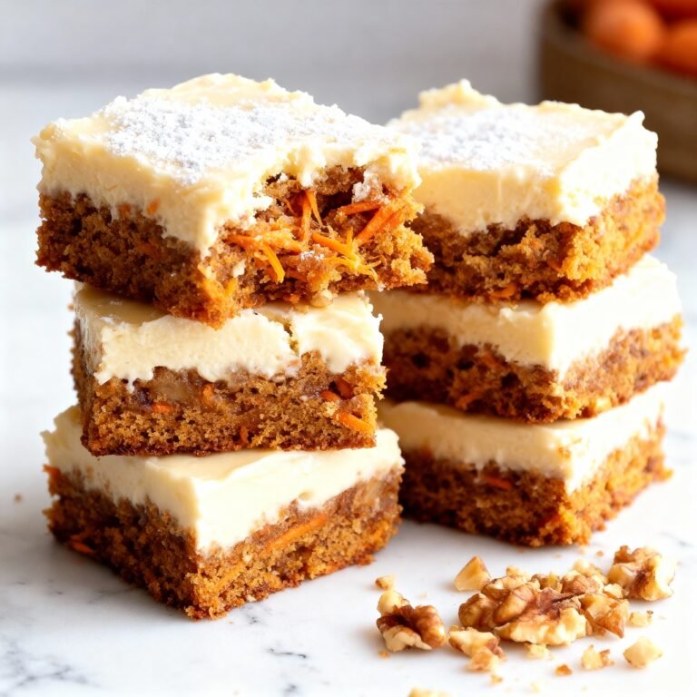Carrot Cake Bars with Cream Cheese Frosting Recipe