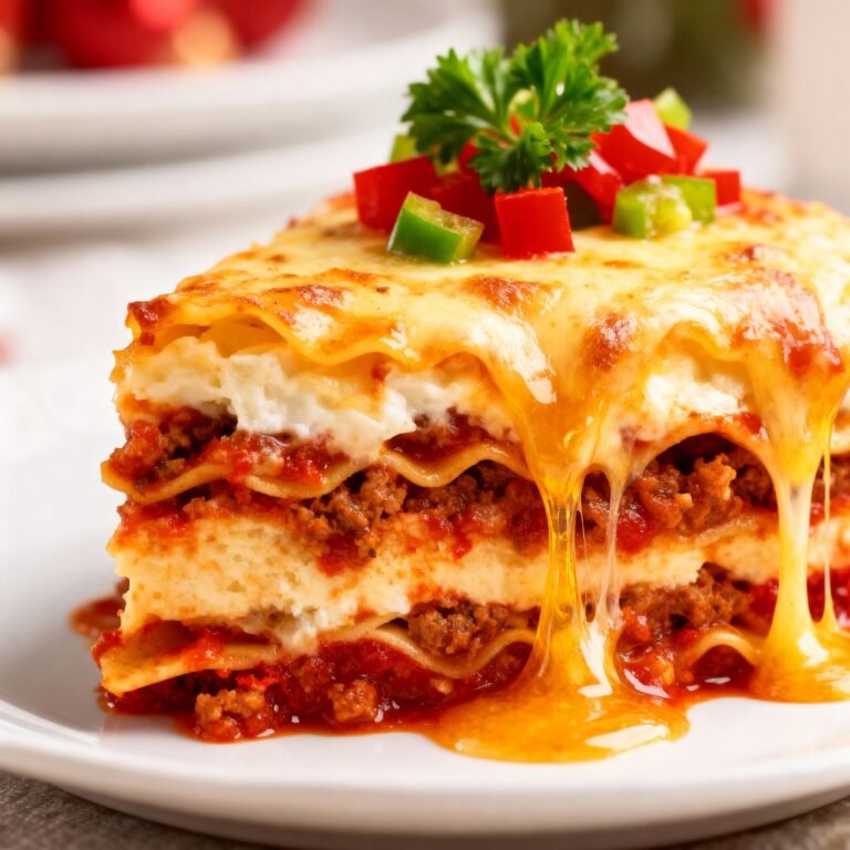 Christmas Lasagna Recipe