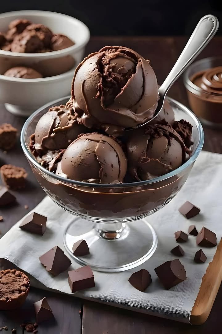 Double Chocolate Ice Cream ingredients