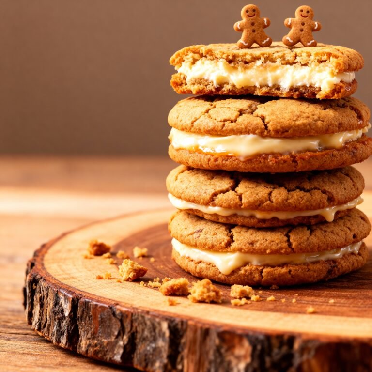 Gingerbread Cheesecake Cookies Recipe