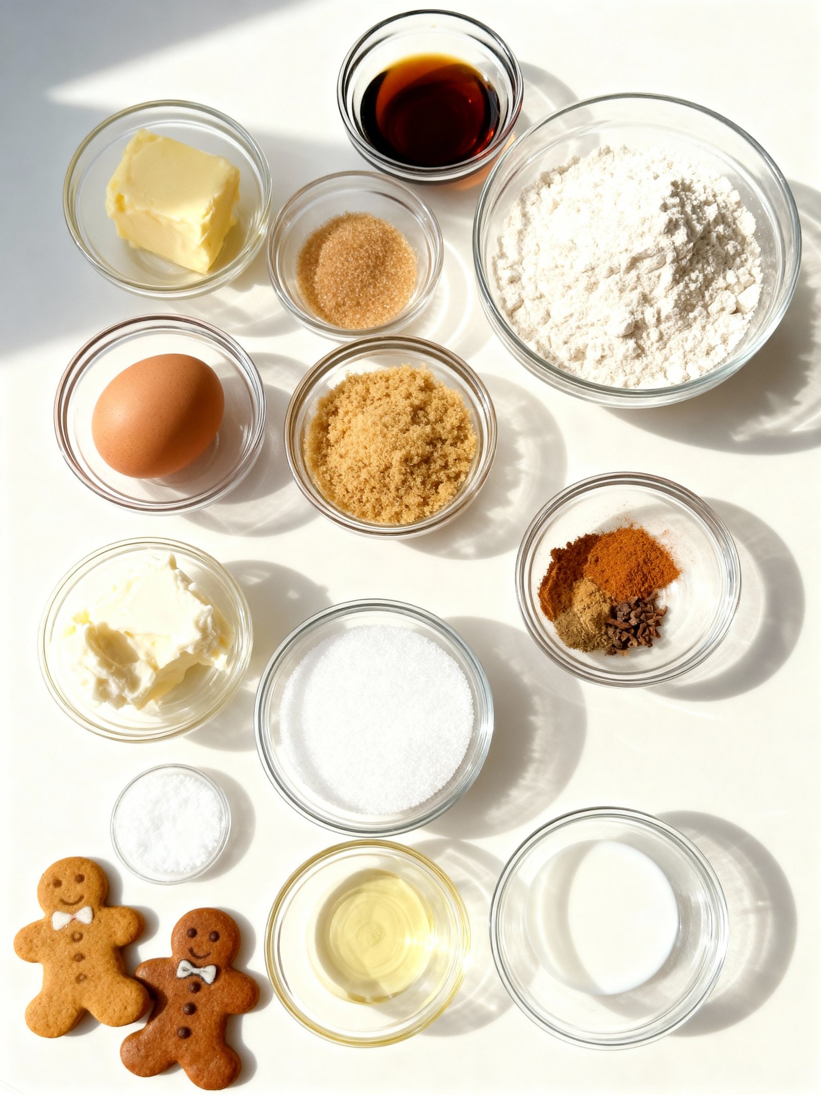 Gingerbread Cheesecake Cookies ingredients