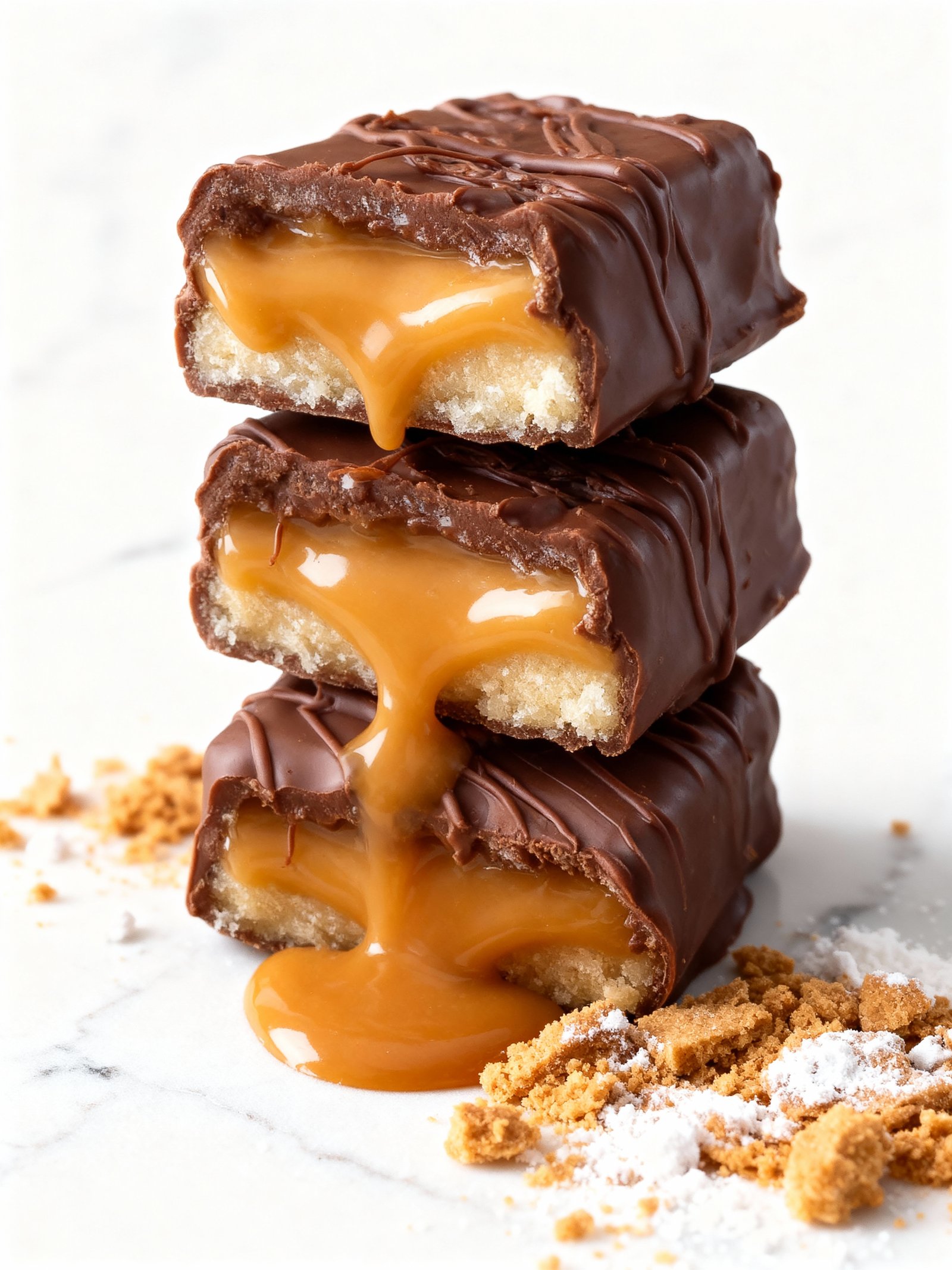 Gourmandise de barres Voie Lactée maison finished