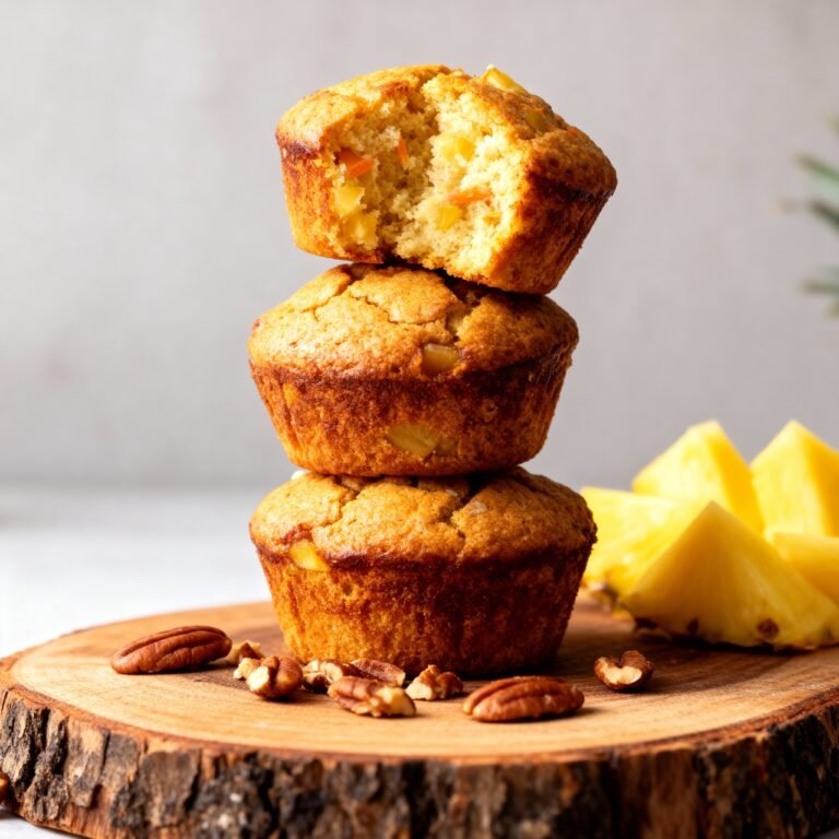 Hawaiian Pineapple Carrot Muffins Recipe
