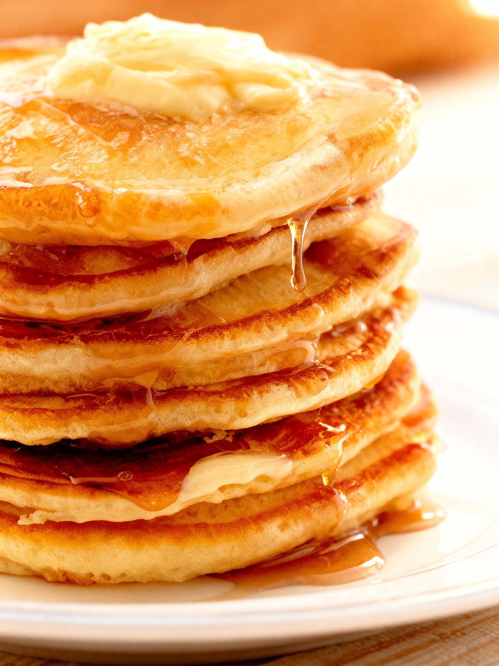 Homemade Pancakes finished