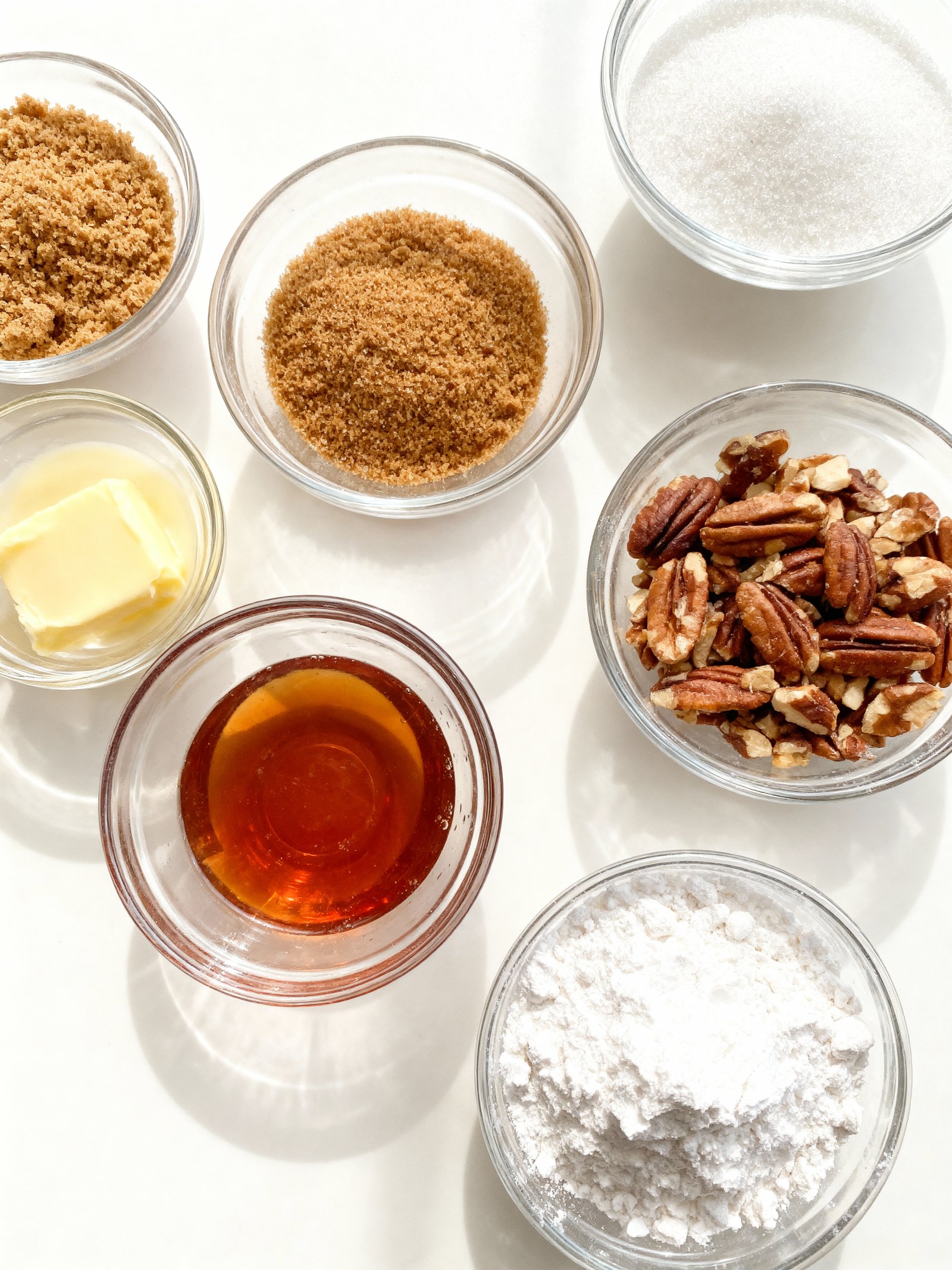 Homemade Vanilla Pecan Pralines ingredients